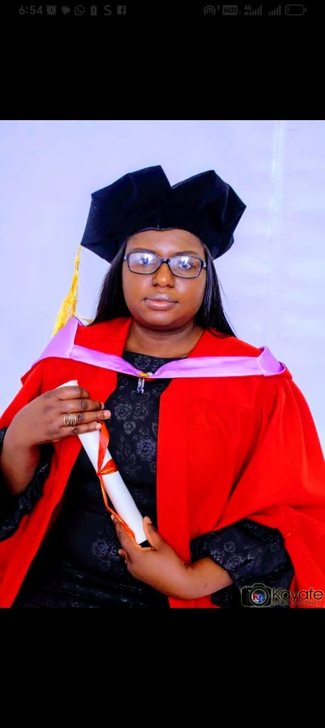 Dr Chiedza Simbo at graduation